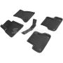 Коврики в салон 3d EVA для Audi Q3 '11-18, черные (Seintex)