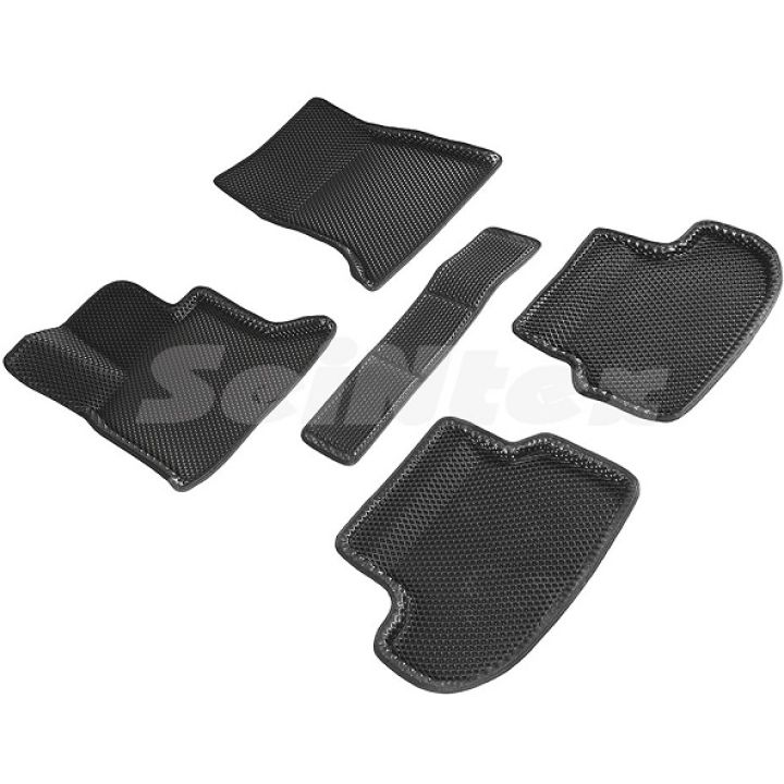 Килимки в салон 3d EVA для BMW X5 F15 '14-18, чорні (Seintex)