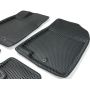 Коврики в салон 3d EVA для Hyundai Accent (Solaris) '11-17, черные (Seintex)