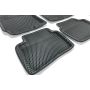 Коврики в салон 3d EVA для Hyundai Accent (Solaris) '11-17, черные (Seintex)