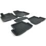 Килимки в салон 3d EVA для Nissan Qashqai '06-14, чорні (Seintex)