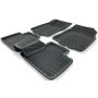 Коврики в салон 3d EVA для Nissan Qashqai '14-, черные (Seintex)