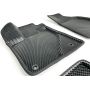 Коврики в салон 3d EVA для Toyota Highlander '14-, черные (Seintex)