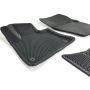 Коврики в салон 3d EVA для Volkswagen Touareg '10-18, черные (Seintex)