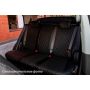 Авточехлы для салона из экокожи для Volkswagen Passat B7 '10-14, ромб черные (Seintex)