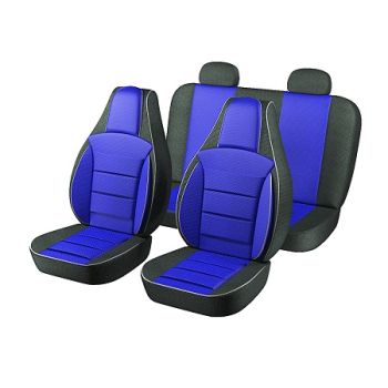 Авточехлы для салона Lada (Ваз) 21099 '90-11, синий (Пилот)