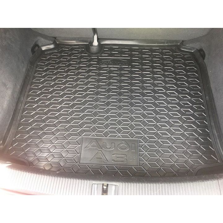 Коврик в багажник для Audi A3 2003- хетчбэк, полиуретановый (AVTO-Gumm)