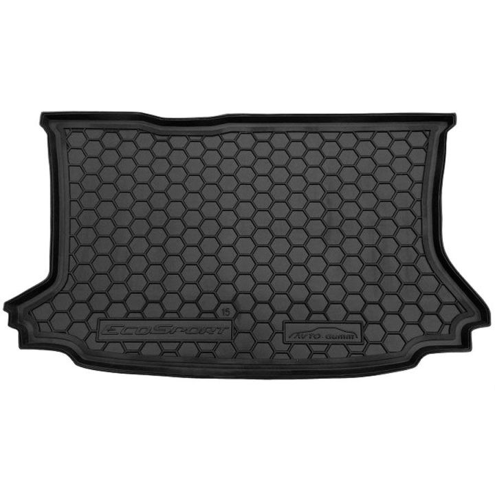Коврик в багажник для Ford EcoSport 2015-, полиуретановый (AVTO-Gumm)