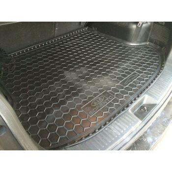Коврик в багажник для Kia Sorento '10-15 XM (7 мест), полиуретановый (AVTO-Gumm)