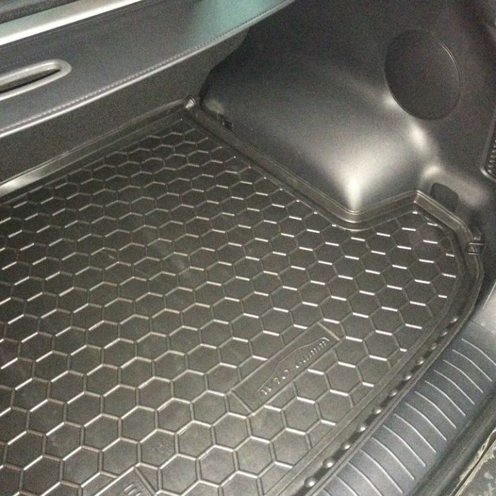Килимок в багажник для Kia Sportage lV 2016-, поліуретановий (AVTO-Gumm)