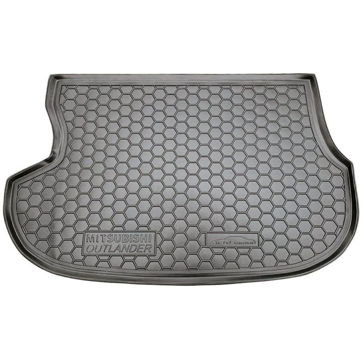 Коврик в багажник для Mitsubishi Outlander 2003-, полиуретановый (AVTO-Gumm)