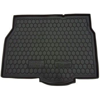 Килимок в багажник для Opel Astra H '04-15 хетчбек, поліуретановий (AVTO-Gumm)