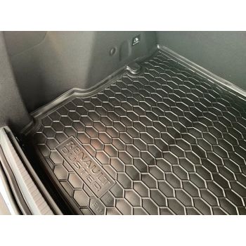 Килимок в багажник для Renault Duster '18- 2WD, поліуретановий (AVTO-Gumm)