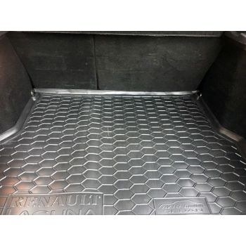 Килимок в багажник для Renault Laguna II '01-06 седан, поліуретановий (AVTO-Gumm)