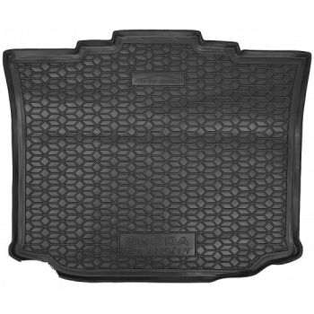 Коврик в багажник для Skoda Roomster '07-15, полиуретановый (AVTO-Gumm)