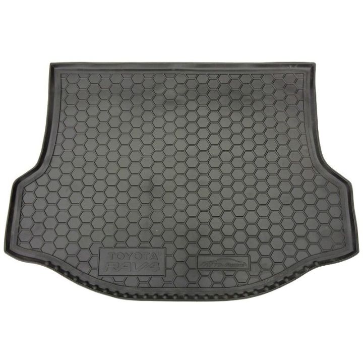 Килимок в багажник для Toyota RAV4 '13-18, з докаткой, поліуретановий (AVTO-Gumm)