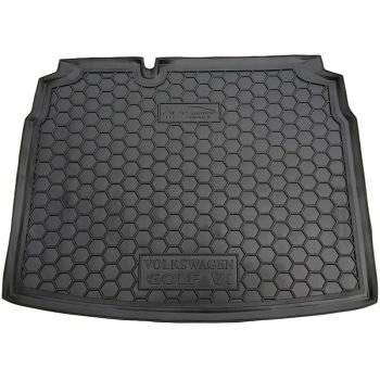 Килимок в багажник для Volkswagen Golf 6 '09-12 хетчбек, поліуретановий (AVTO-Gumm)