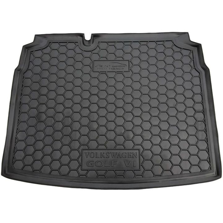 Килимок в багажник для Volkswagen Golf 6 '09-12 хетчбек, поліуретановий (AVTO-Gumm)