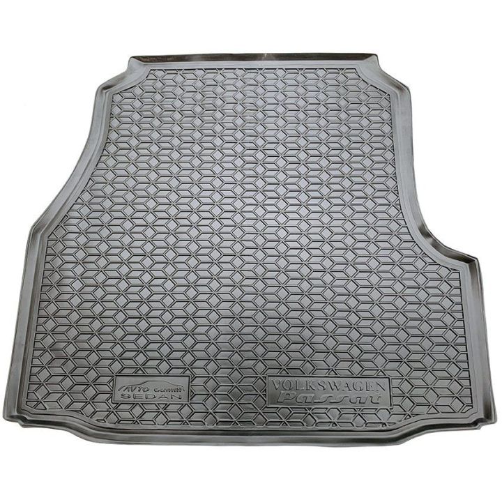 Коврик в багажник для Volkswagen Passat B3/B4 '88-96 седан, полиуретановый (AVTO-Gumm)