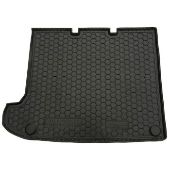 Килимок в багажник для Volkswagen Transporter T5 '10-15 Caravelle, довг. без грубки, поліуретановий (AVTO-Gumm)