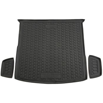 Килимок в багажник для Volkswagen Tiguan Allspace '16- 5 місць, поліуретановий (AVTO-Gumm)
