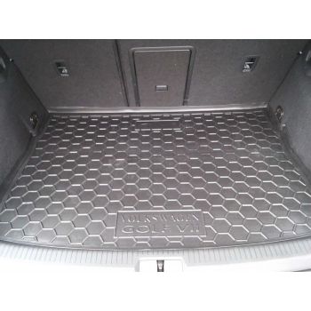 Килимок в багажник для Volkswagen Golf 7 '12- хетчбек, поліуретановий (AVTO-Gumm)