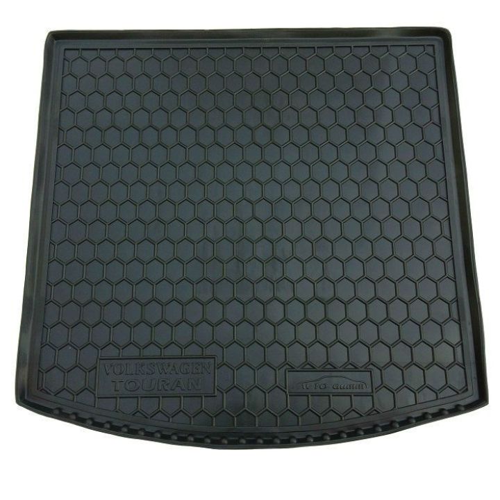 Килимок в багажник для Volkswagen Touran '03-15, поліуретановий (AVTO-Gumm)