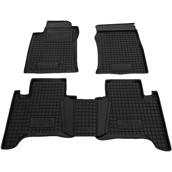 Коврики в салон для Toyota Land Cruiser Prado 120 '03-09, резиновые (AVTO-Gumm)