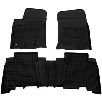 Коврики в салон для Toyota Land Cruiser Prado 150 '10-13, резиновые (AVTO-Gumm)