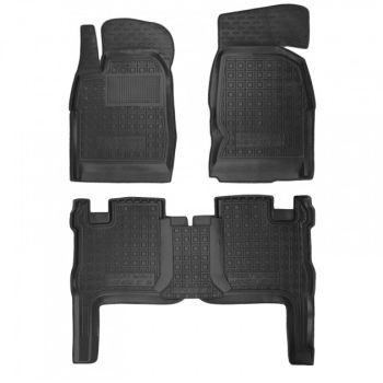 Килимки в салон для Great Wall Wingle 6 '14-, гумові (AVTO-Gumm)