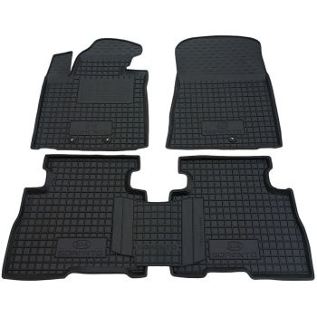 Коврики в салон для Kia Sorento 2013- (5мест), резиновые (AVTO-Gumm)