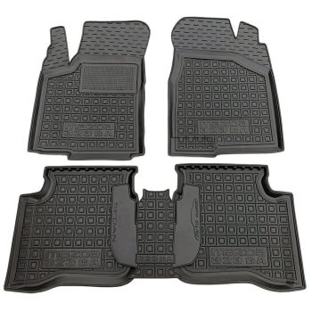 Коврики в салон для Mazda 323 BA 1994-1998 седан, резиновые (AVTO-Gumm)