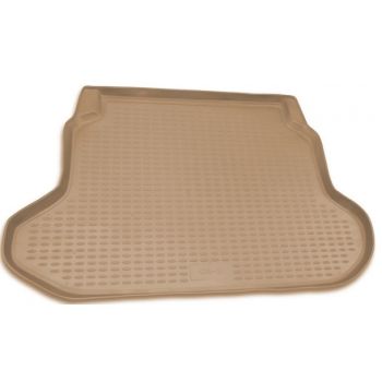 Килимок в багажник для Honda CR-V '02-06 бежевий, поліуретановий Novline-Element