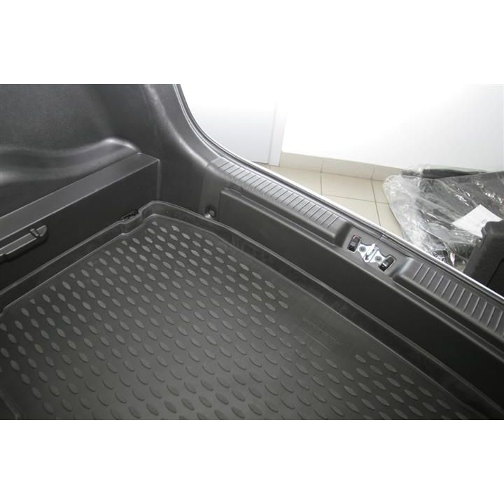 Коврик в багажник для Kia Venga '10-17 нижний, полиуретановый Novline-Element
