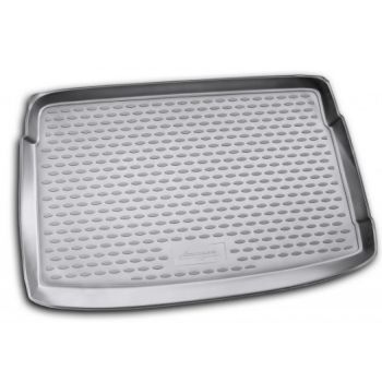 Килимок в багажник для Volkswagen Polo '09-17 хетчбек верхній, поліуретановий Novline-Element