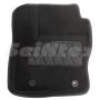 Коврики в салон 3d для Ford Kuga '08-13, черные текстильные, (Seintex)