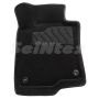 Коврики в салон 3d для Honda Accord 8 '08-13 EUR, черные текстильные, (Seintex)