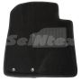 Коврики в салон 3d для Hyundai Santa Fe '10-12 CM, черные текстильные, (Seintex)