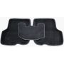 Коврики в салон 3d для Renault Logan '13-, черные текстильные, (Seintex)