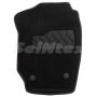 Коврики в салон 3d для Skoda Fabia 2 '07-14, черные текстильные, (Seintex)