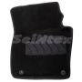 Коврики в салон 3d для Skoda Superb '09-14, черные текстильные, (Seintex)