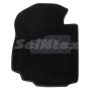 Килимки в салон 3d для Suzuki SX4 '06-14, чорні текстильні, (Seintex)