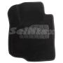 Коврики в салон 3d для Suzuki SX4 '13-, черные текстильные, (Seintex)