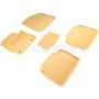 Килимки в салон 3d для Toyota Camry V40 2006 - 2011, бежеві текстильні, (Seintex)