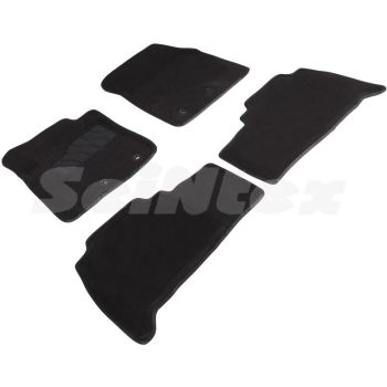 Коврики в салон 3d для Lexus LX 570 '12-, черные текстильные, (Seintex)