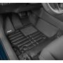 Коврики в салон для Audi A6 (C8) '18- экокожа, черные (Skopa)