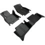 Коврики в салон для BMW X3 F25 '10-17 экокожа, черные (Skopa)