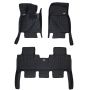 Килимки в салон Dodge Journey '07- екошкіра, чорні (Skopa)