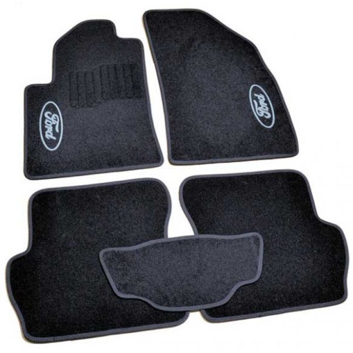 Килимки в салон для Ford Fusion '02-12, велюрові (Фортуна)