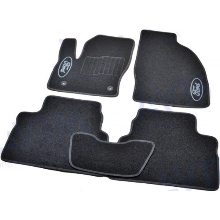 Килимки в салон для Ford Kuga '08-13, велюрові (Фортуна)